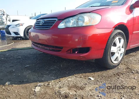 2007 Toyota Corolla Le from USA, damaged, VIN JTDBR32EX70116776